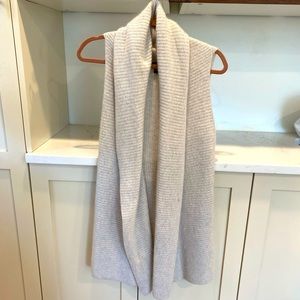 Long 100% Cashmere Sweater Vest
